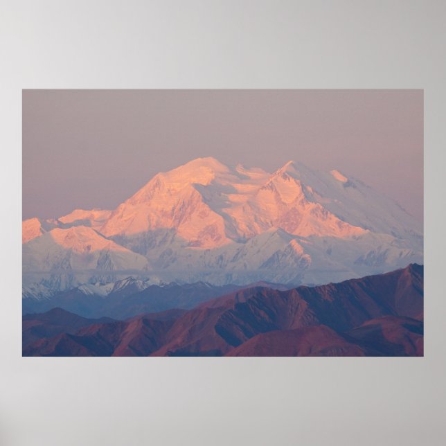 Denali i Sunrise Poster (Framsidan)