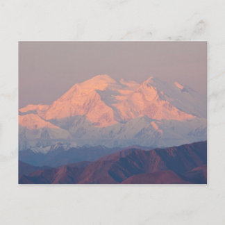Denali i Sunrise Vykort