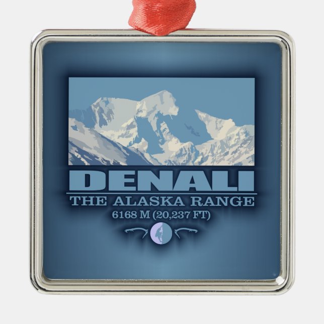 Denali Julgransprydnad Metall (Framsidan)
