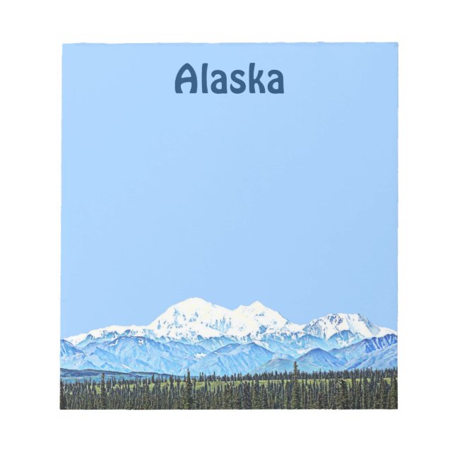 Denali (McKinley) Anteckningsblock (Framsida)