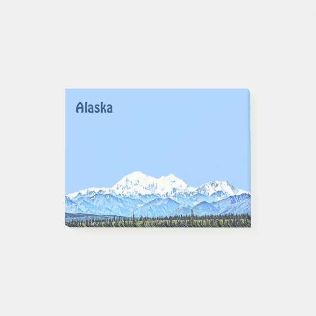 Denali (McKinley) Post-it Block (Framsida)