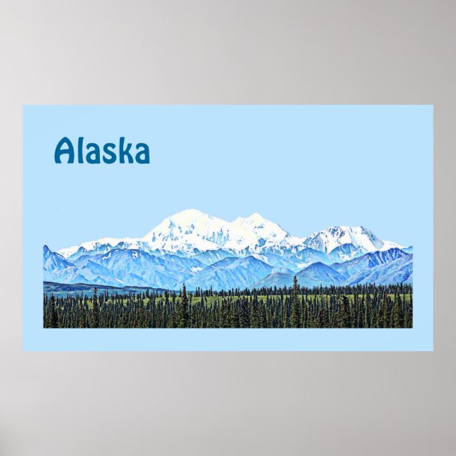 Denali (McKinley) Poster (Framsidan)