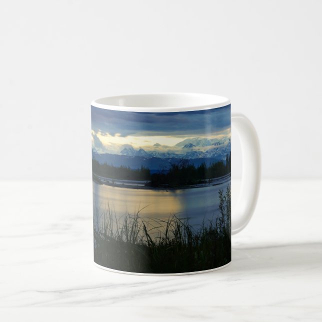 Denali Midnight Sunset Coffee Mugg (Framsida höger)