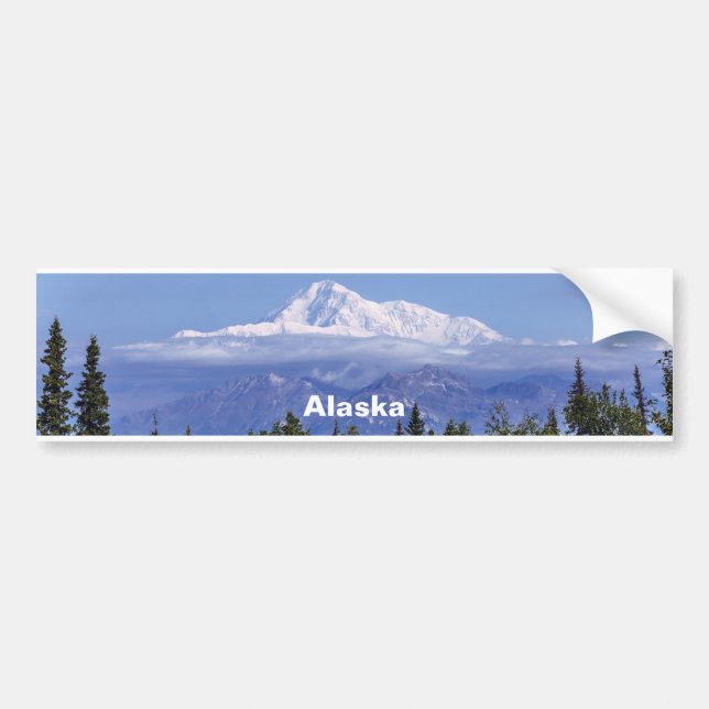 Denali (Mount McKinley) Bildekal (Framsidan)