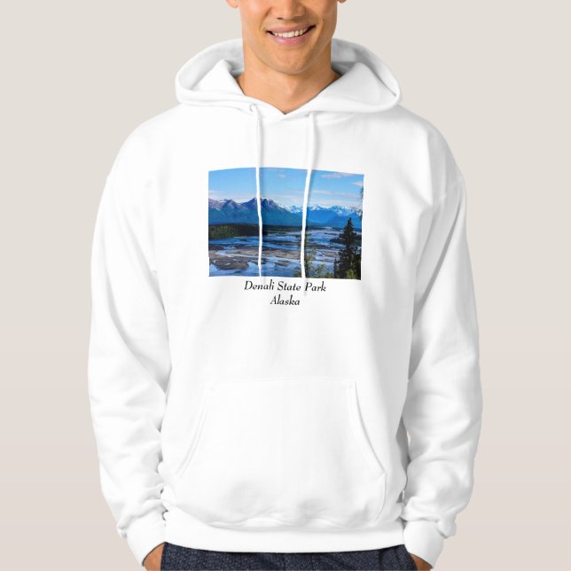 Denali Mountain Range Hoodie (Framsida)