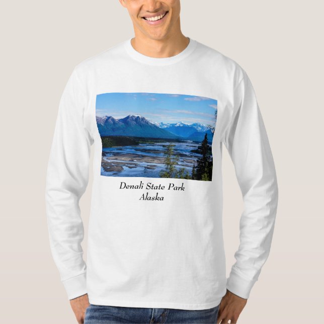 Denali Mountain Range T Shirt (Framsida)