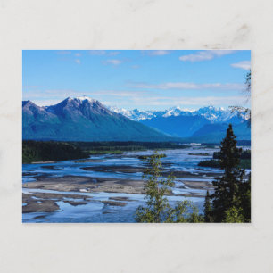 Denali Mountain Range Vykort