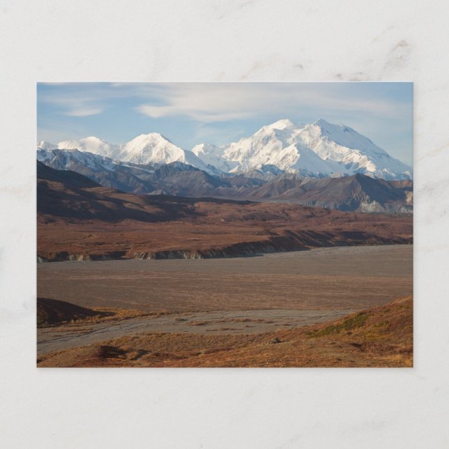 Denali, Mt. McKinley Vykort (Framsida)