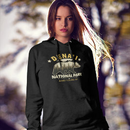 Denali National Park Alaska Forest Landscape T Shirt