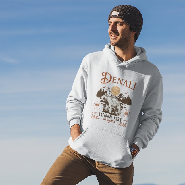 Denali National Park Alaska Hoodie (Skapare uppladdad)