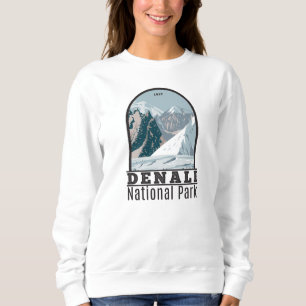 Denali National Park Alaska Mount Hunter Vintage T Shirt