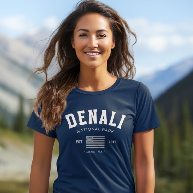 Denali National Park Alaska Mountain view T Shirt (Skapare uppladdad)