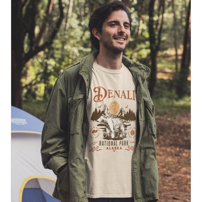 Denali National Park Alaska T Shirt (Skapare uppladdad)