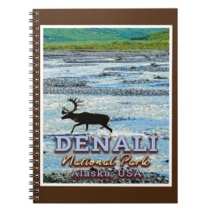 DENALI NATIONAL PARK - ALASKA United STATER Anteckningsbok
