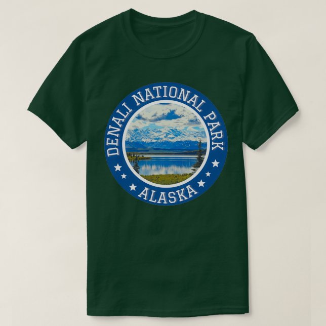 Denali National Park ClassicCopy T Shirt (Design framsida)