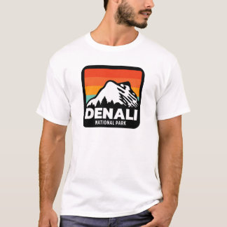 Denali National Park Coola Retro Vintage Gift T Shirt