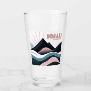 Denali National Park Färgad Backe Glaskopp