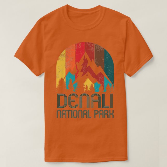 Denali National Park Gift eller Souvenir T Shirt (Design framsida)