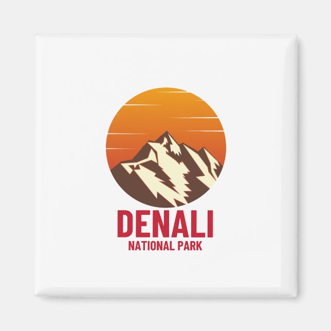 DENALI NATIONAL PARK MAGNET (Framsidan)
