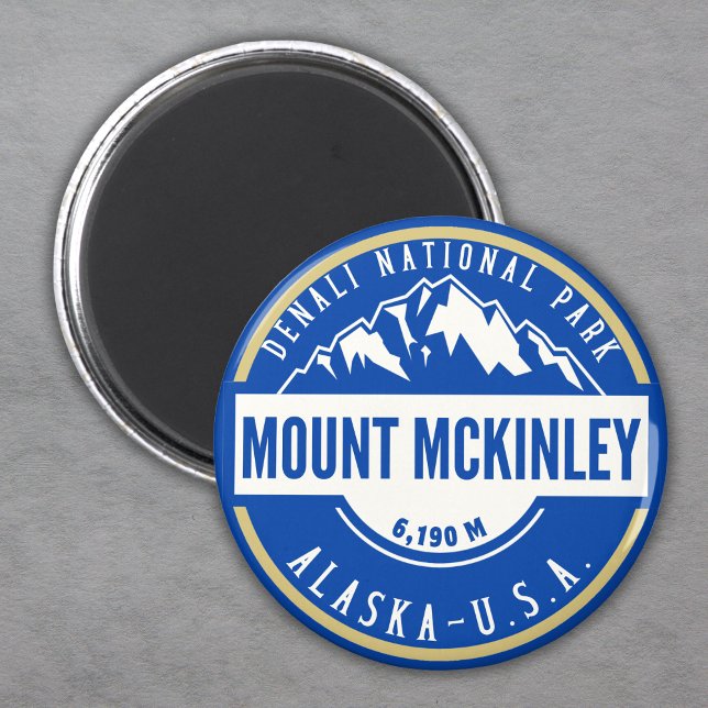 Denali National park Mount Mckinley Magnet (Skapare uppladdad)