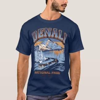Denali National Park Mt Denali Denali highway Dena T Shirt
