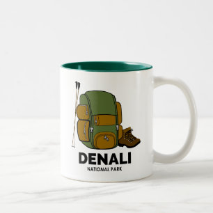 Denali National Park-ryggsäck Två-Tonad Mugg