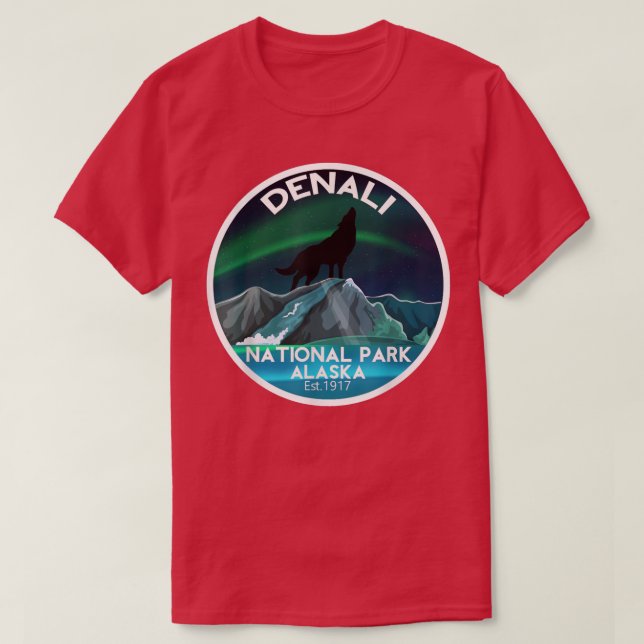 Denali National Park  T Shirt (Design framsida)