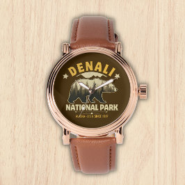 Denali National Park: Untamed Alaskan Forests Armbandsur