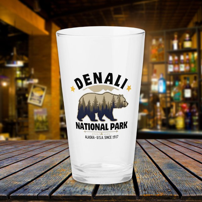 Denali National Park: Untamed Alaskan Forests Glaskopp (Skapare uppladdad)