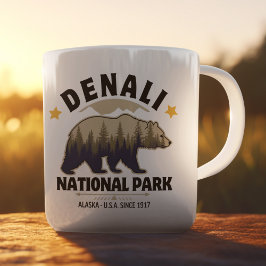 Denali National Park: Untamed Alaskan Forests Kaffemugg
