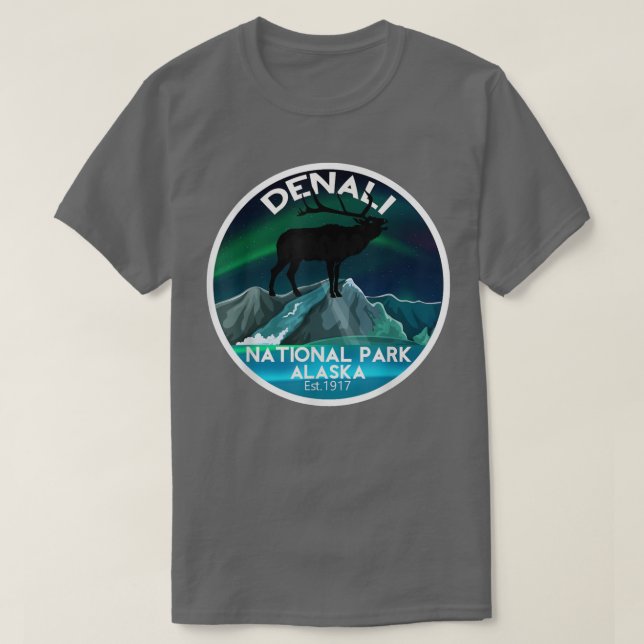 Denali nationalpark 148 t shirt (Design framsida)