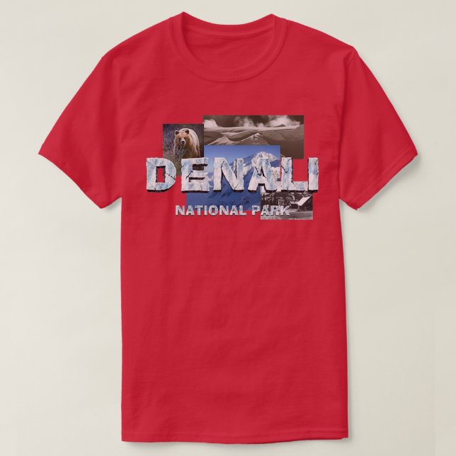 Denali nationalpark 60 t shirt (Design framsida)