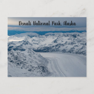 Denali nationalpark Alaska Helg Vykort