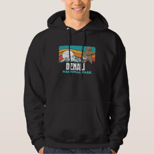Denali nationalpark Alaska Mountains Banjo Bear Hoodie