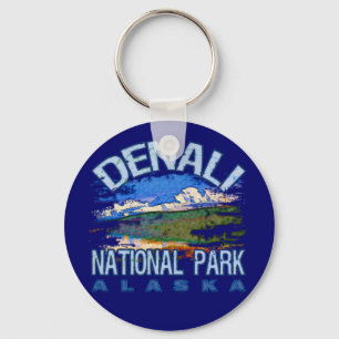 Denali nationalpark, Alaska Nyckelring