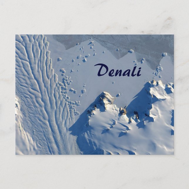 Denali nationalpark Alaska Postcard Vykort (Framsida)