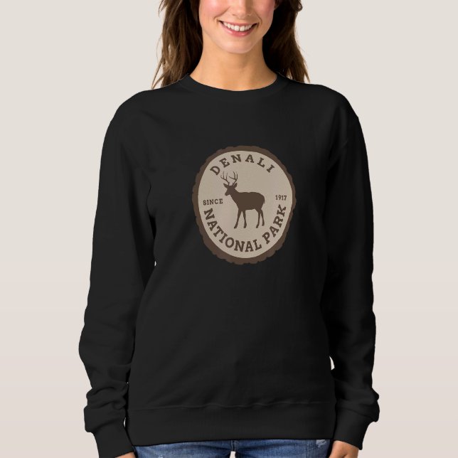 Denali nationalpark Alaska T Shirt (Framsida)