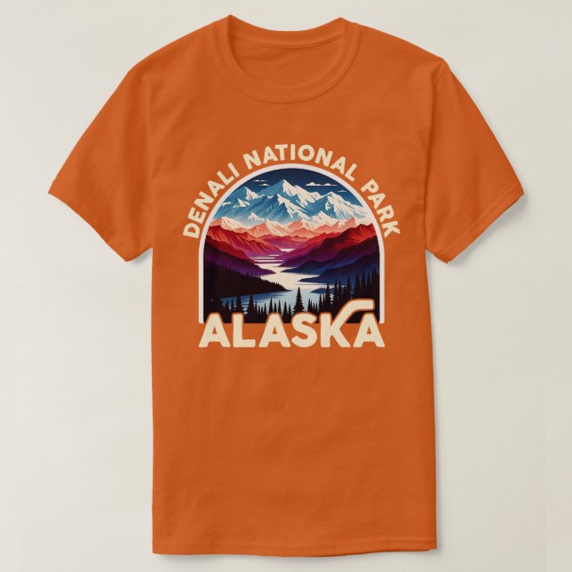 Denali Nationalpark Alaska TShirt 2 T Shirt (Design framsida)