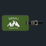 Denali nationalpark bagagebricka<br><div class="desc">Denali ligger vid Alaskaregionen och är Nordamerikas rikaste berg.</div>