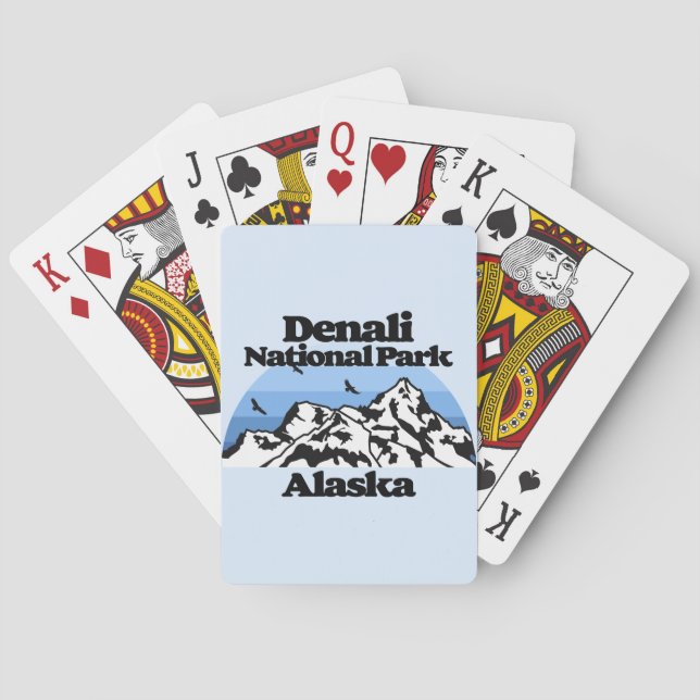 Denali nationalpark casinokort (Baksidan)