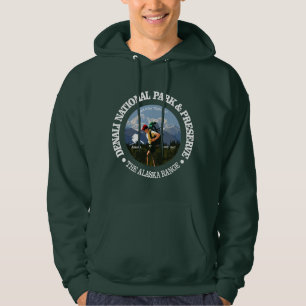 Denali nationalpark (fotvandrare C) Sweatshirt Med Luva