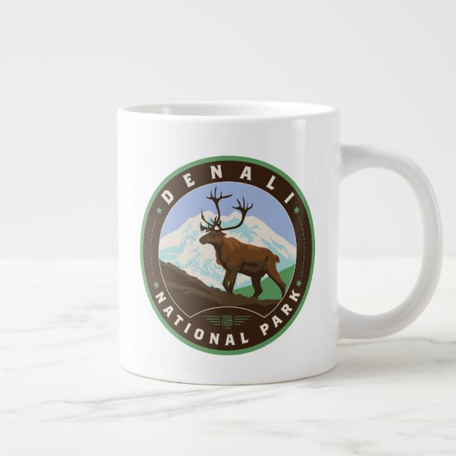 Denali nationalpark jumbo mugg (Höger)