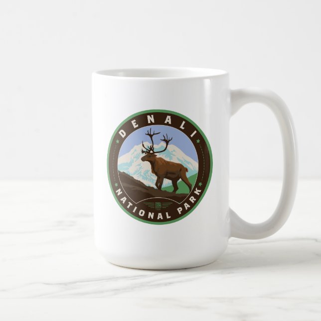 Denali nationalpark kaffemugg (Höger)