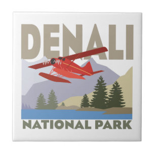 Denali nationalpark kakelplatta
