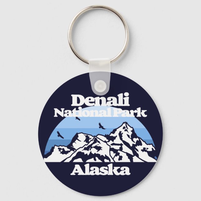 Denali nationalpark nyckelring (Framsida)