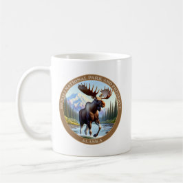 Denali Nationalpark och Preserve Alaska Kaffemugg