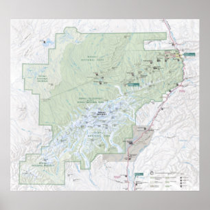Denali nationalpark poster