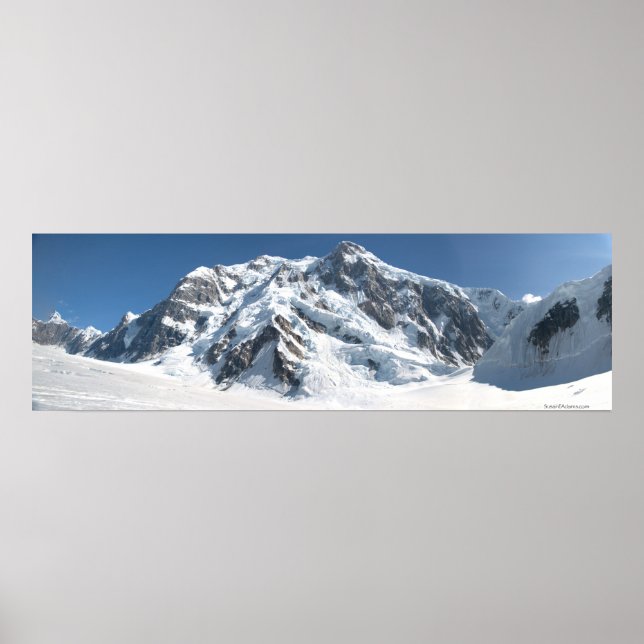 Denali nationalpark poster (Framsidan)