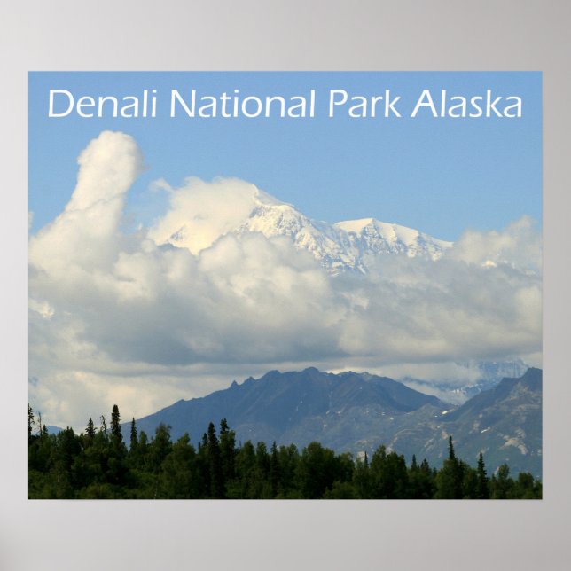 Denali nationalpark Poster (Framsidan)