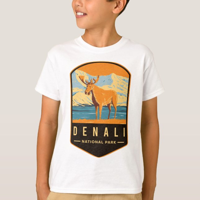 Denali nationalpark t shirt (Framsida)